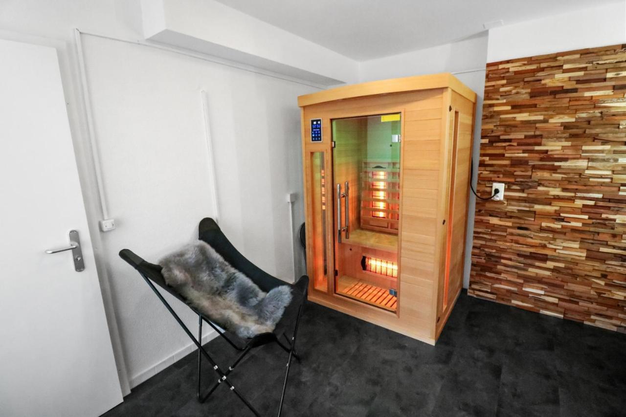 Appartement Confortable Avec Un Sauna Leukerbad Exterior photo