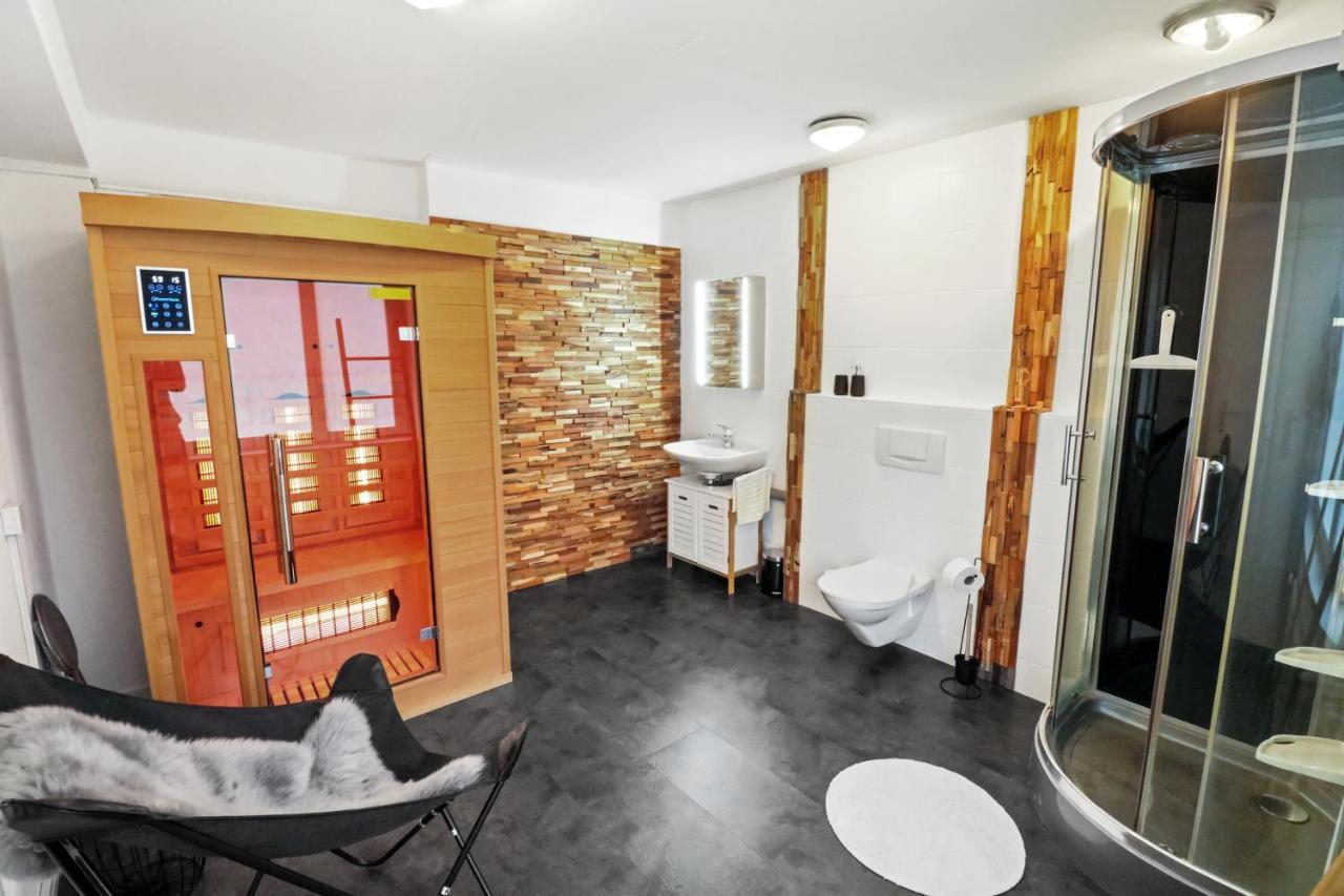 Appartement Confortable Avec Un Sauna Leukerbad Exterior photo